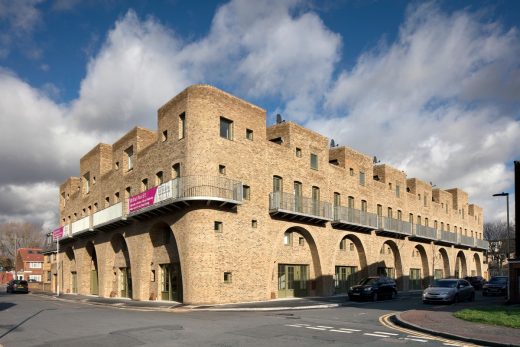 McGrath Road housing design in London England