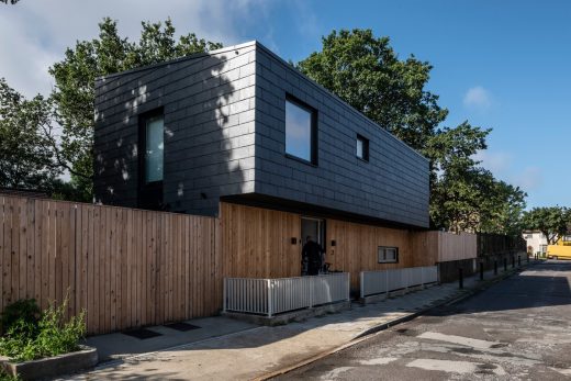 CUPACLAD Natural slate rainscreen cladding system building