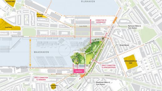 Nelson Mandela Park Master Plan Rotterdam