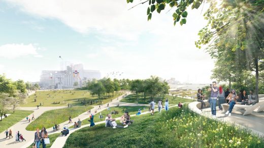 Nelson Mandela Park Master Plan Rotterdam by SWA Landscape Architects