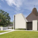 New Orleans Architecture St. Pius Chapel and Prayer Garden