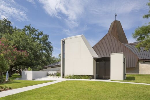 New Orleans Architecture St. Pius Chapel and Prayer Garden