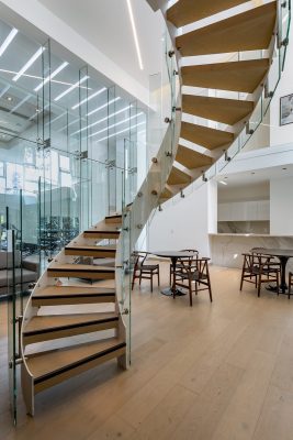 Modern Mexican apartments spiral stair design