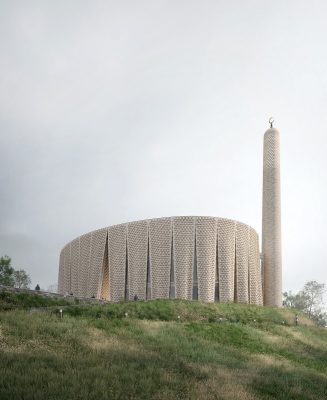 Preston Mosque Building Design, Lancashire, UK