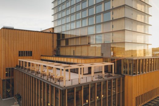 Sara Cultural Centre Skellefteå Swedish timber building