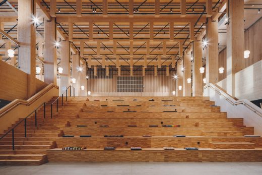 Sara Cultural Centre Skellefteå Swedish timber building