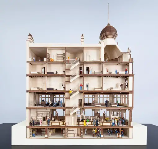 Building Centre architectural models show