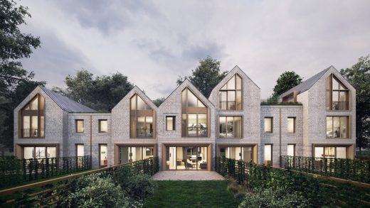 Sustainable single family homes in Eddington, Cambridge