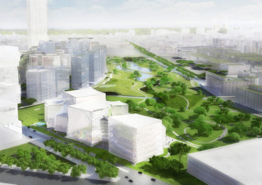 Taichung City Cultural Center Building design by SANAA Architects