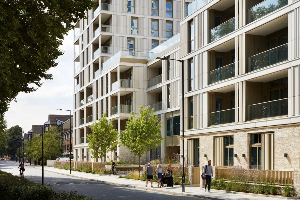 Tiger Way Hackney housing and school buildings