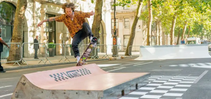 Reimagined Strand Aldwych, pop-up skate park