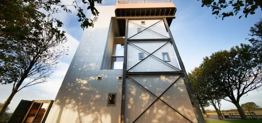 Water Tower in Norfolk by Tonkin Liu