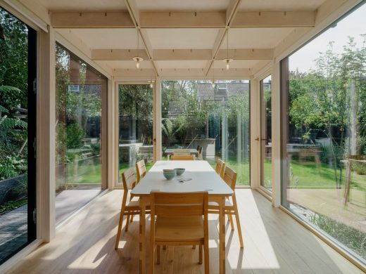 Wooden Annex London by Tsuruta Architects