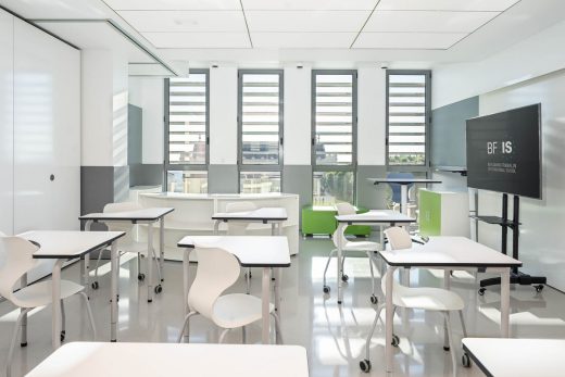 Benjamin Franklin International School Barcelona interior design