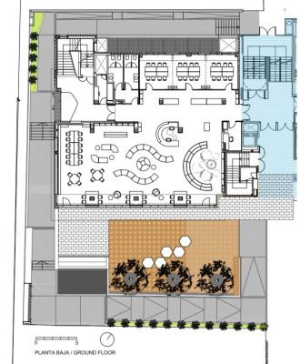 Benjamin Franklin International School Barcelona ground floor plan