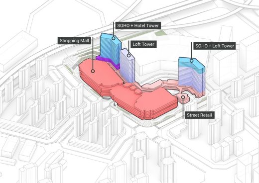 CIFI Kunming Plaza building design China