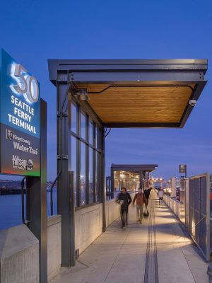 Colman Dock Water Taxi and Ferry Facility Seattle