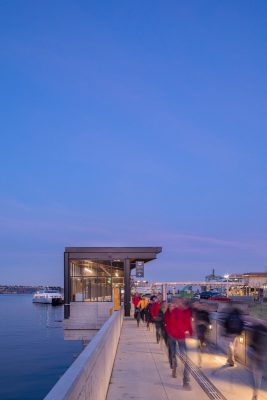 Colman Dock Water Taxi and Ferry Facility Seattle