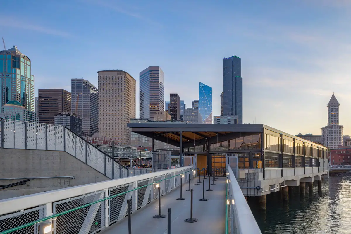 Colman Dock Water Taxi and Ferry Facility Seattle