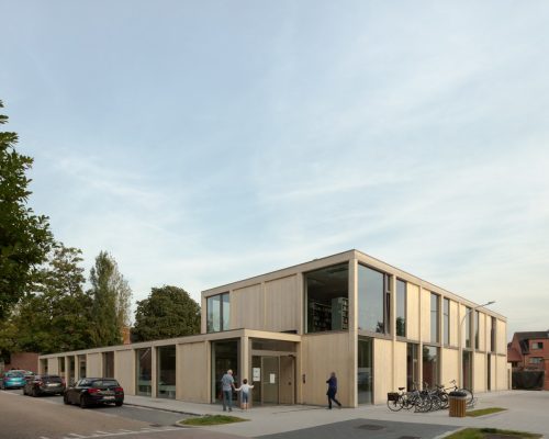 Community Center Edegem Building, Belgium