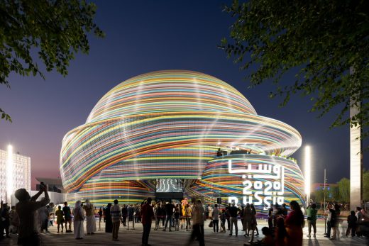 Expo 2020 Dubai Russian Pavilion design by SPEECH architectural office