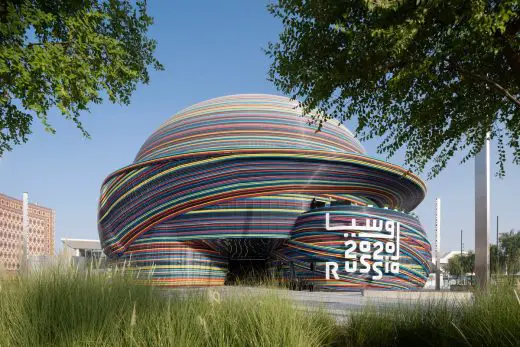 Expo 2020 Dubai Russian Pavilion building