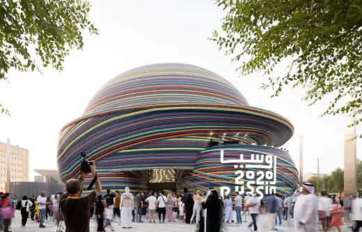 Expo 2020 Dubai Russian Pavilion building