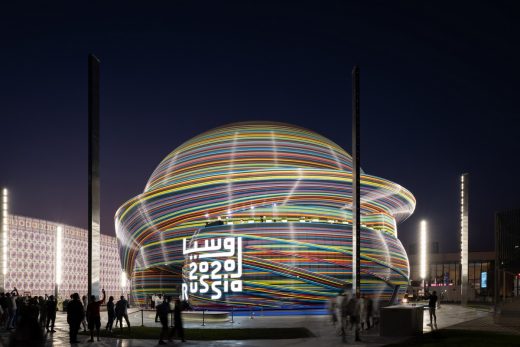 Expo 2020 Dubai Russian Pavilion building