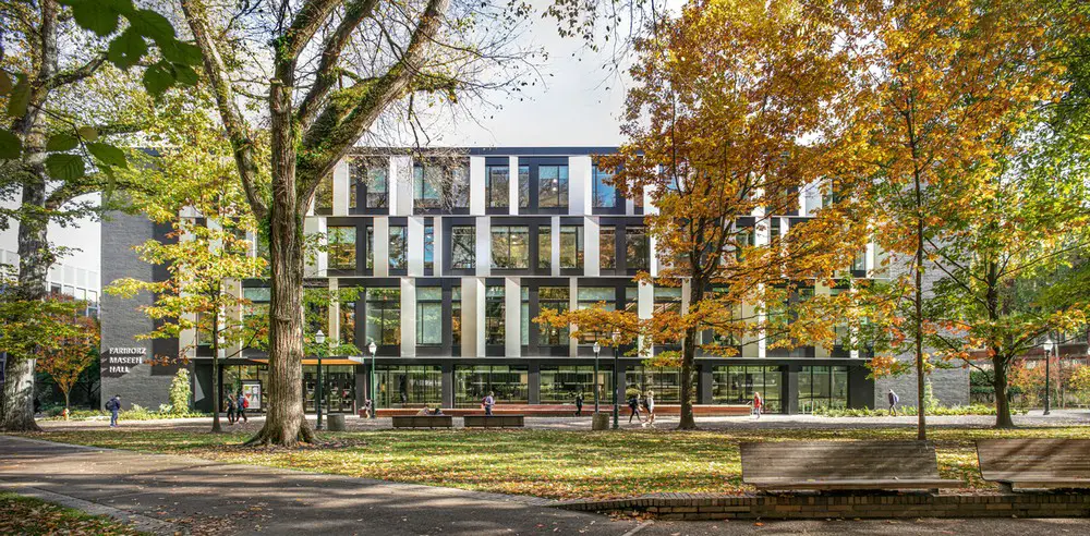 Fariborz Maseeh Hall at Portland State University Oregon