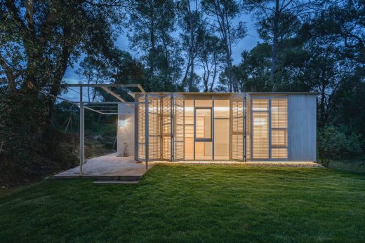 Girona house in the woods