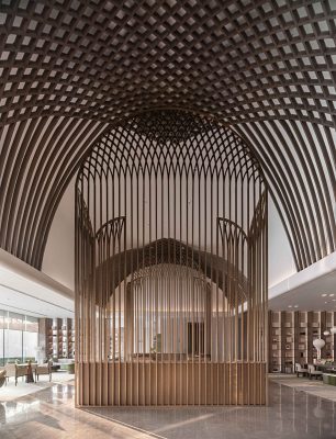 Hangzhou Quiet World Sales Center by UMA Interior Design