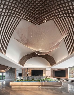 Hangzhou Quiet World Sales Center by UMA Interior Design