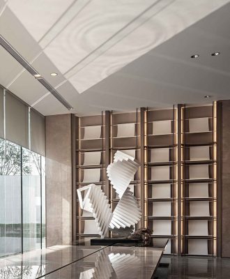 Hangzhou Quiet World Sales Center by UMA Interior Design