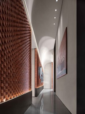 Modern Harbin interior design bricks