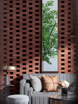 Harbin Poly Moon Time Interior, Heilongjiang brickwork design