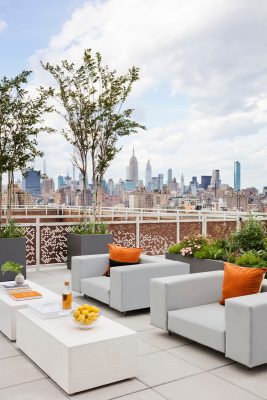 Hudson Square Investment New York City roof terrace