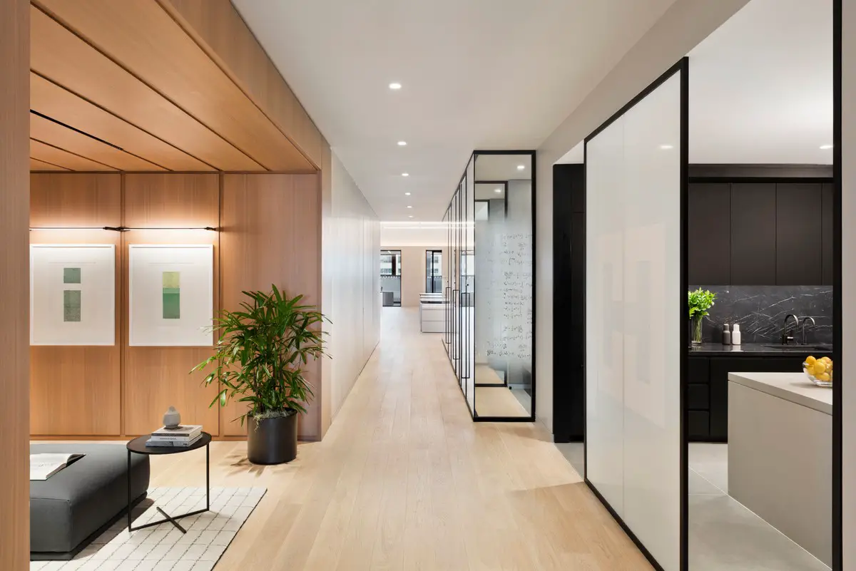 Hudson Square Investment New York office interior design