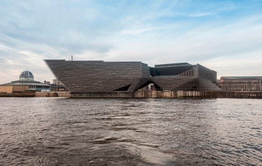 Kengo Kuma & Associates Dundee building design