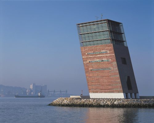 Lisbon Harbour Tower building Portugal