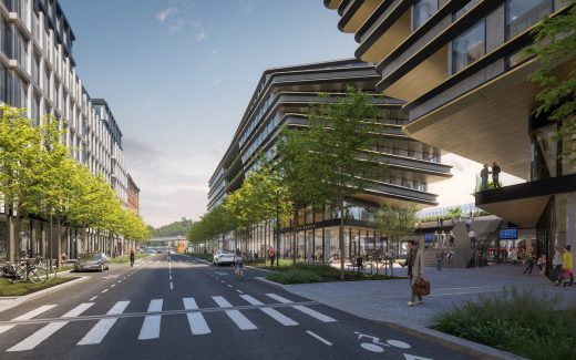 Masaryčka building in Prague by Zaha Hadid Architects