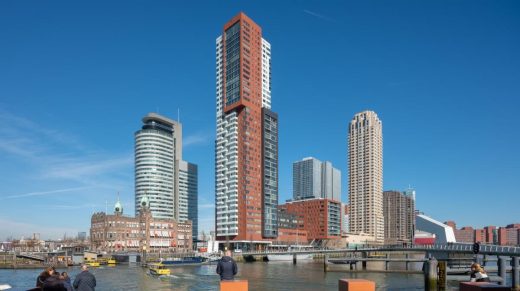 Montevideo Residential Tower in Rotterdam, Netherlands