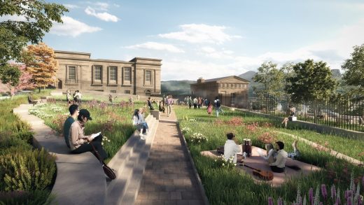 New National Centre For Music Edinburgh landscape