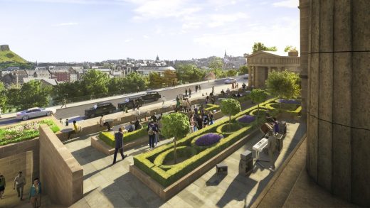New National Centre For Music Edinburgh landscape design