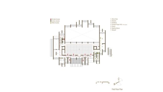 New Preston Mosque AIDIA STUDIO plan