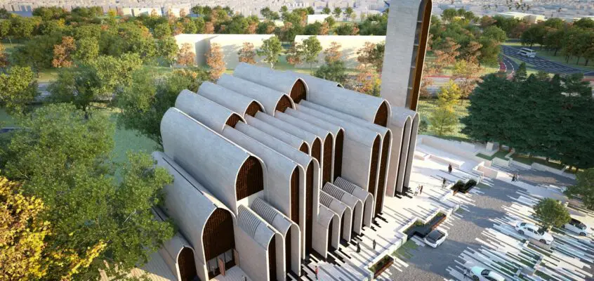 Preston Mosque Design by AIDIA STUDIO