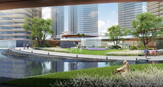 Qianhai FUTURE TIMES landscape design competition by LWK + PARTNERS