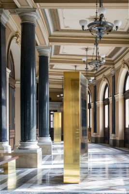 Rudolfinum Building Prague entrance interior design Lenka Míková architekti