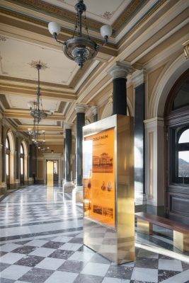 Rudolfinum Building Prague entrance interior design Lenka Míková architekti