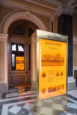 Rudolfinum Building Prague entrance interior design Lenka Míková architekti