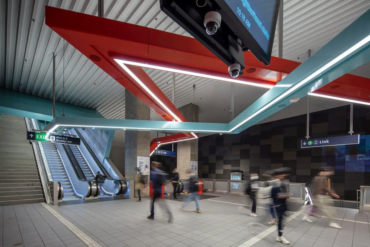 Sound Transit U District Station Seattle building